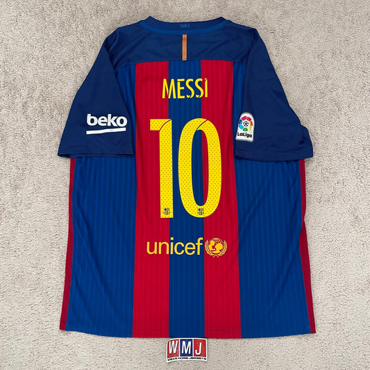 Barcelona 2016/17 home x Messi #10 (XL)