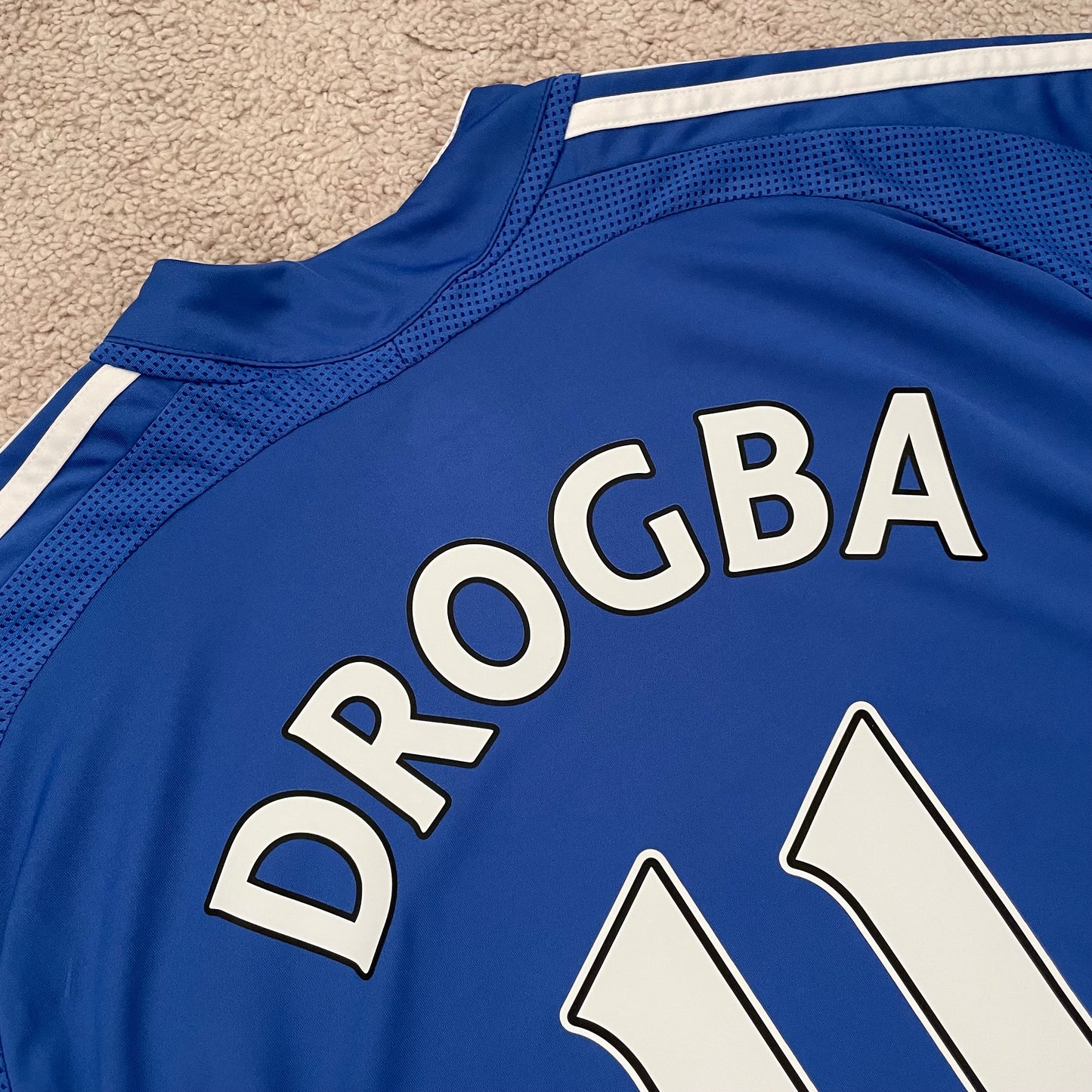 Chelsea 2007/08 home x Didier Drogba #11 (L)