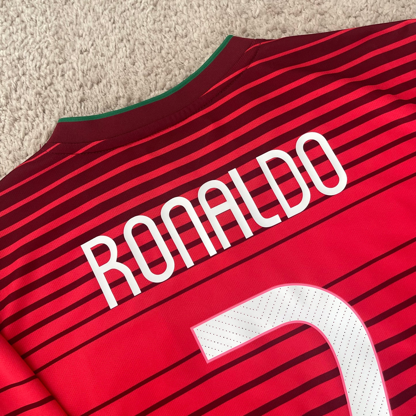 Portugal 2014 World Cup home x Cristiano Ronaldo #7 (L)