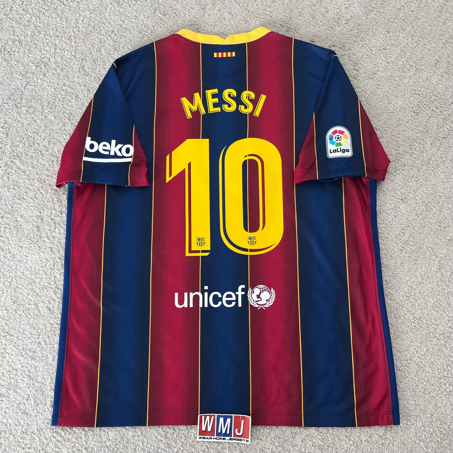 Barcelona 2020/21 home x Messi #10 (XXL)
