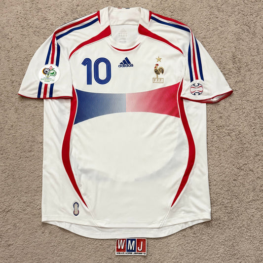 France 2006 World Cup away x Zinedine Zidane #10 (L)