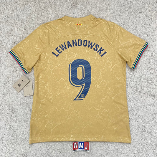 Barcelona 2022/23 away x Lewandowski #9 (L) *BRAND NEW WITH TAGS