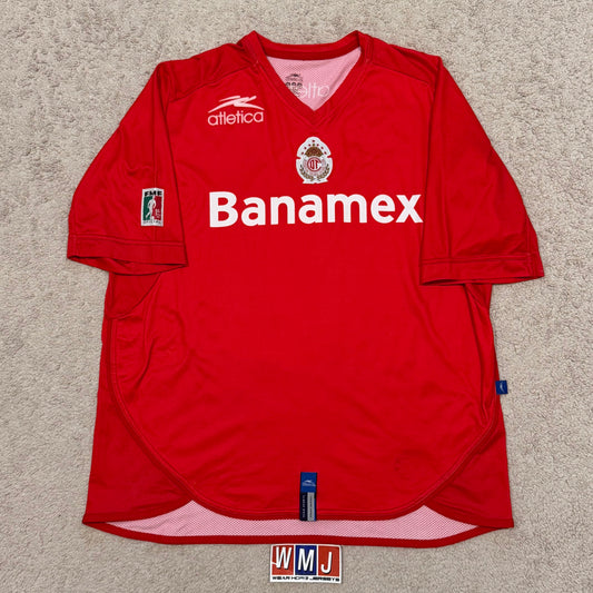 Toluca 2005/06 home x Rodrigo 'El Rengo' Diaz #7 (L)