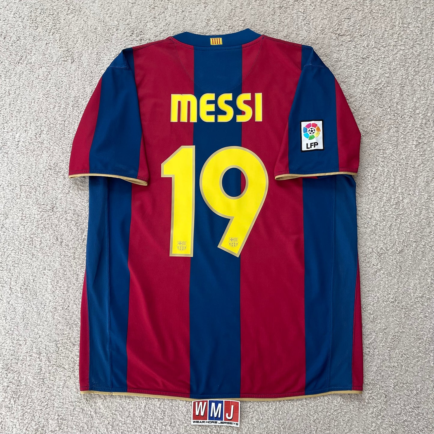 Barcelona 2007/08 home x Messi #19 (XL)