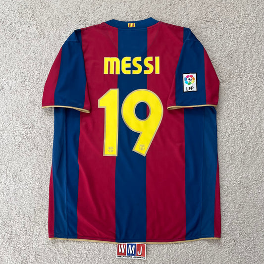 Barcelona 2007/08 home x Messi #19 (XL)