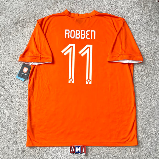 Netherlands 2014 World Cup home x Arjen Robben #11 (XXL) *BRAND NEW WITH TAGS