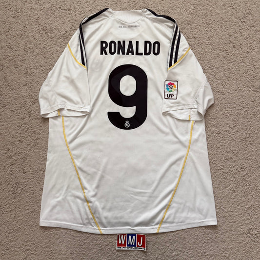 Real Madrid 2009/10 home x Cristiano Ronaldo #9 (XL)