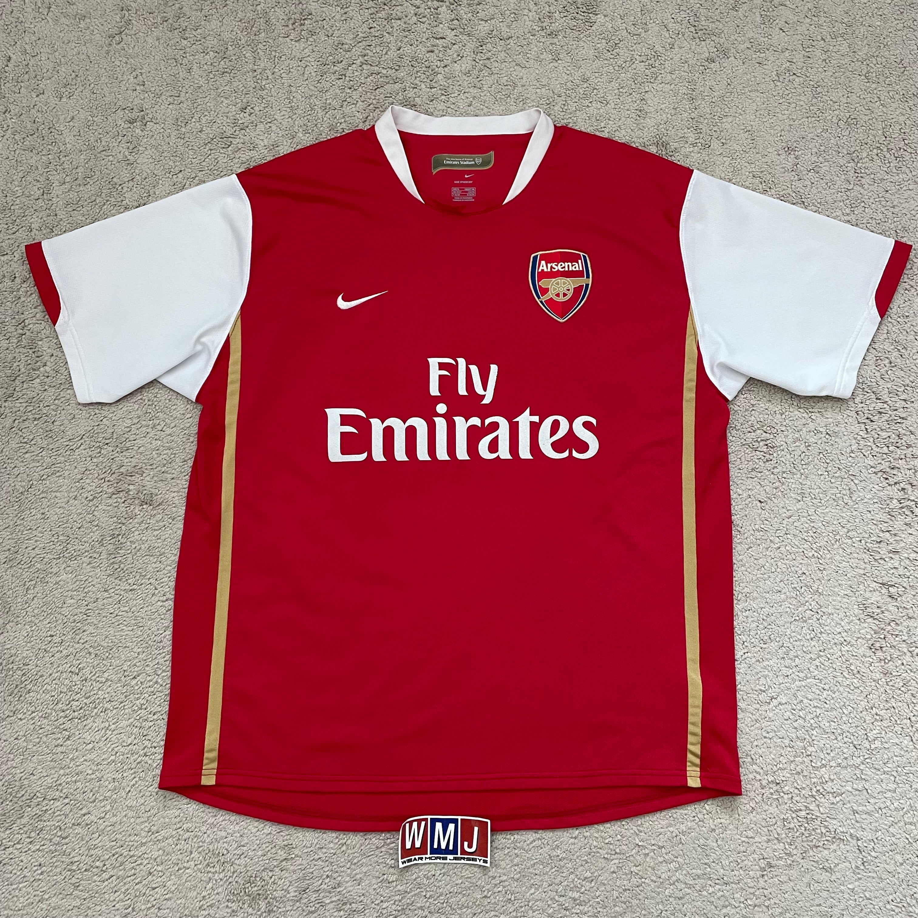 Arsenal 2007/08 home x Thierry Henry #14 (XL) – Wear More