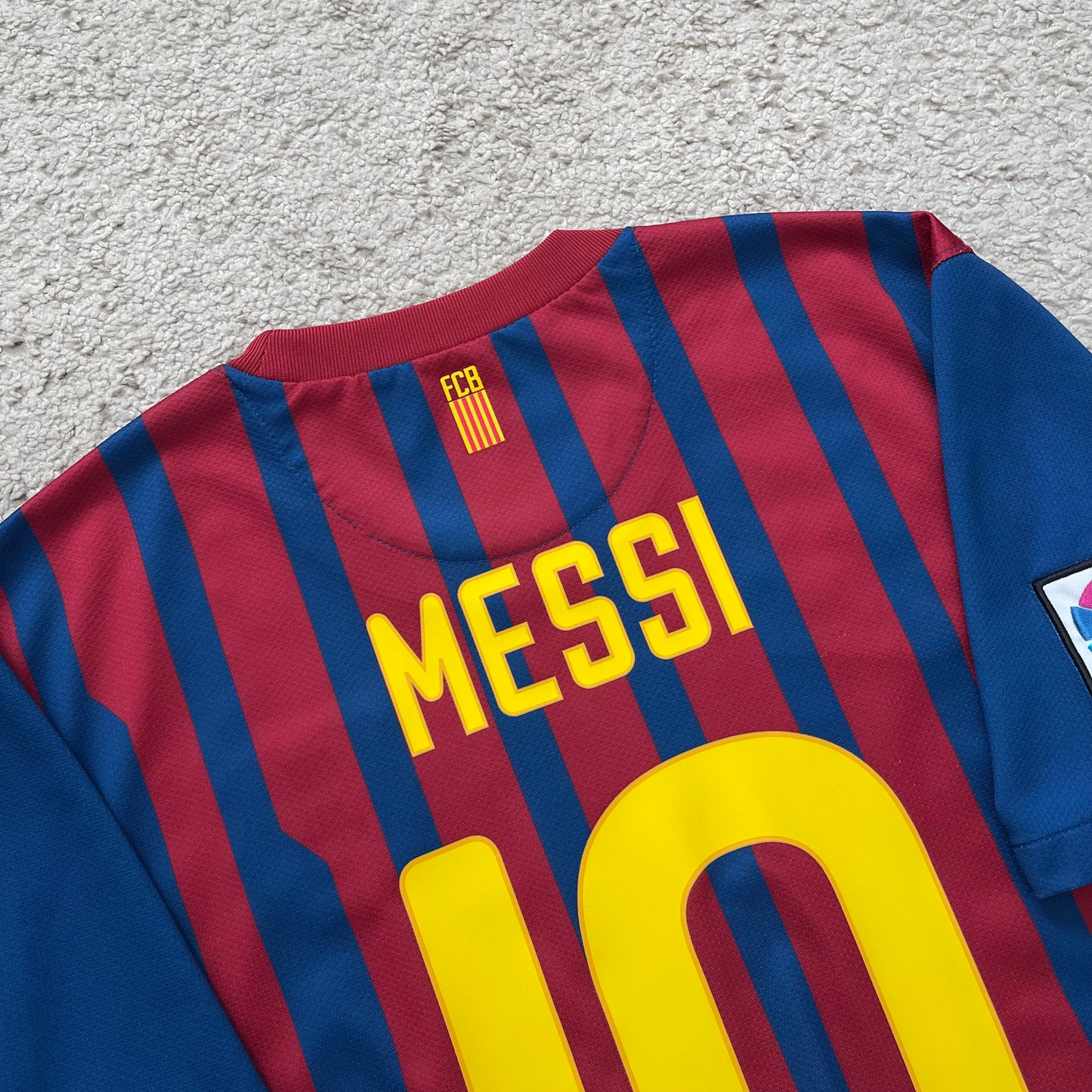 Barcelona 2011/12 home x Messi #10 (M)