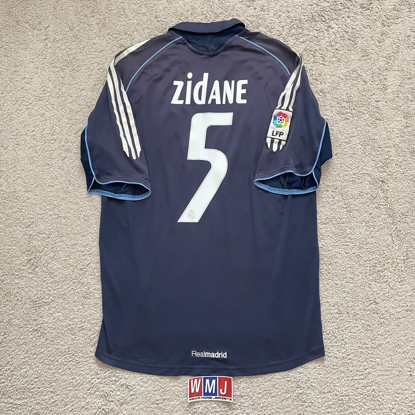 Real Madrid 2005/06 away x Zinedine Zidane #5 (M)