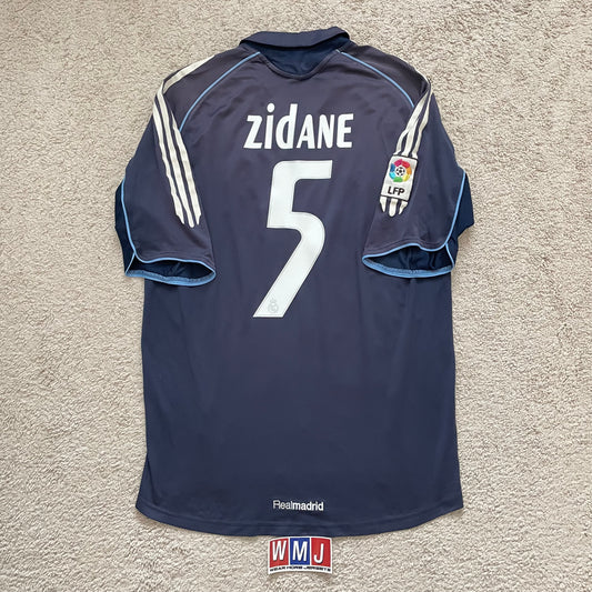 Real Madrid 2005/06 away x Zinedine Zidane #5 (M)