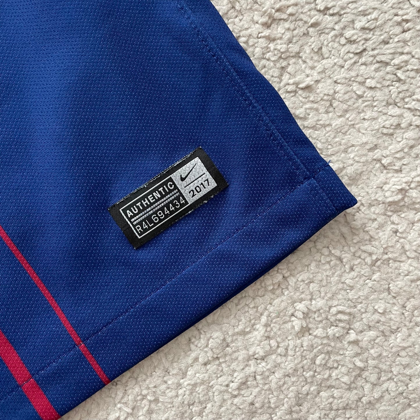 Barcelona 2017/18 home x Andres Iniesta INFINITO SPECIAL EDITION (M)