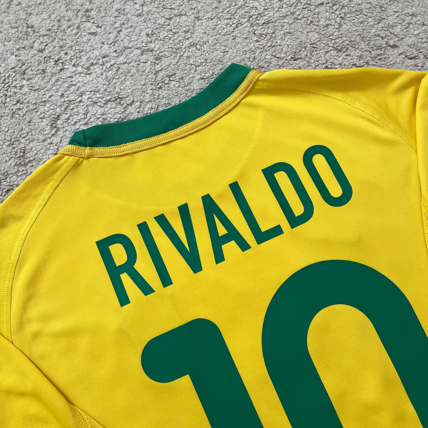 Brazil 2000/02 home x Rivaldo #10 (L)