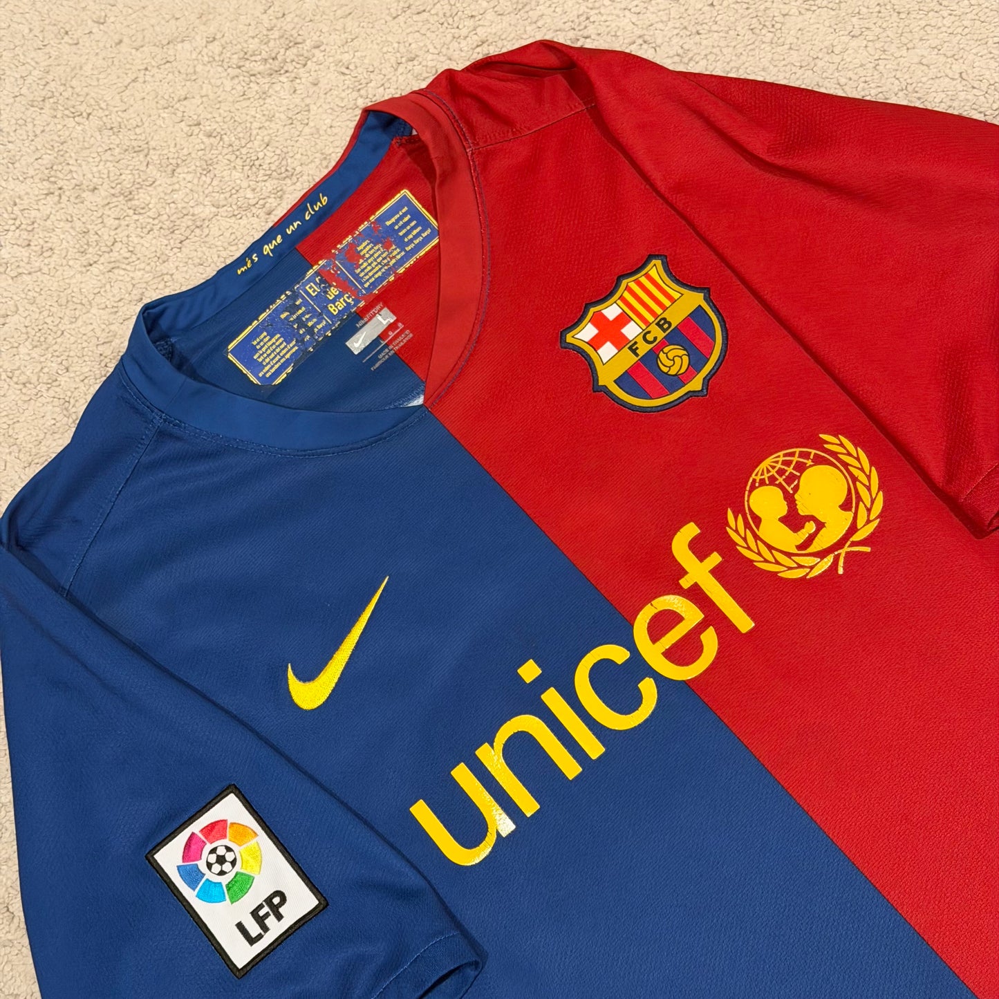 Barcelona 2008/09 home x Messi #10 (L)