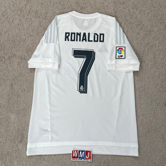 Real Madrid 2015/16 home x Cristiano Ronaldo #7 (L)