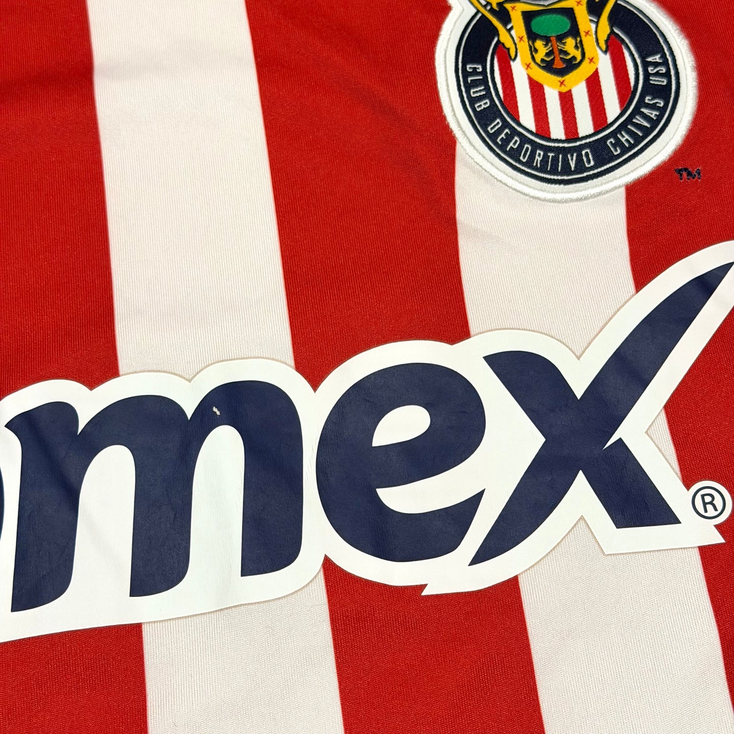 Chivas USA 2008/09 home PLAYER VERSION x Shavar Thomas #4 (XL)