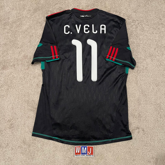 Mexico 2010 World Cup away x Carlos Vela #11 (M)