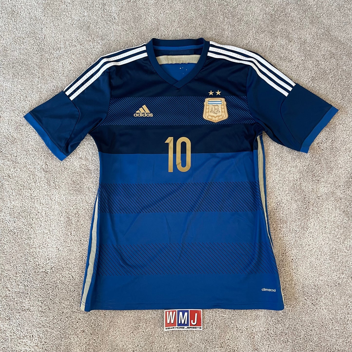 Argentina 2014 World Cup away x Messi #10 (L)