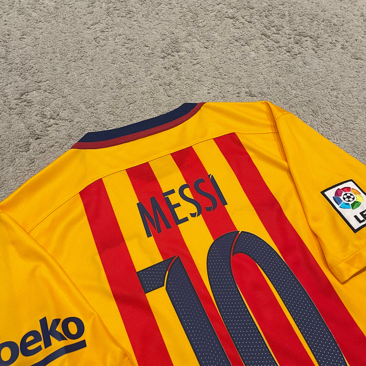 Barcelona 2015/16 away x Messi #10 (M)