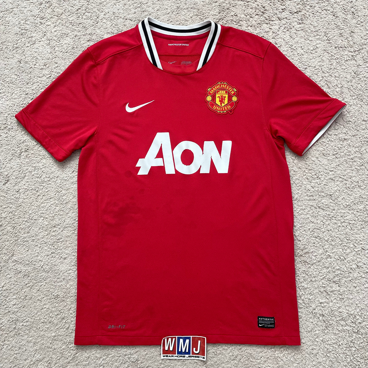Manchester United 2011/12 home x Chicharito Hernandez #14 (M)