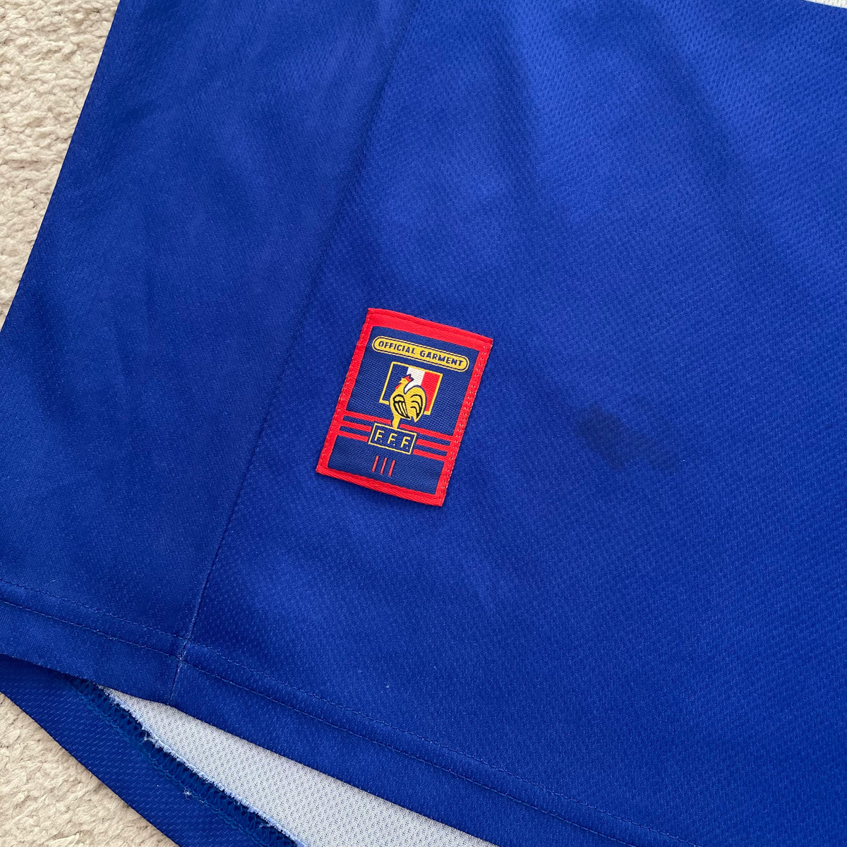 France 1998 World Cup home x Zinedine Zidane #10 (XL)