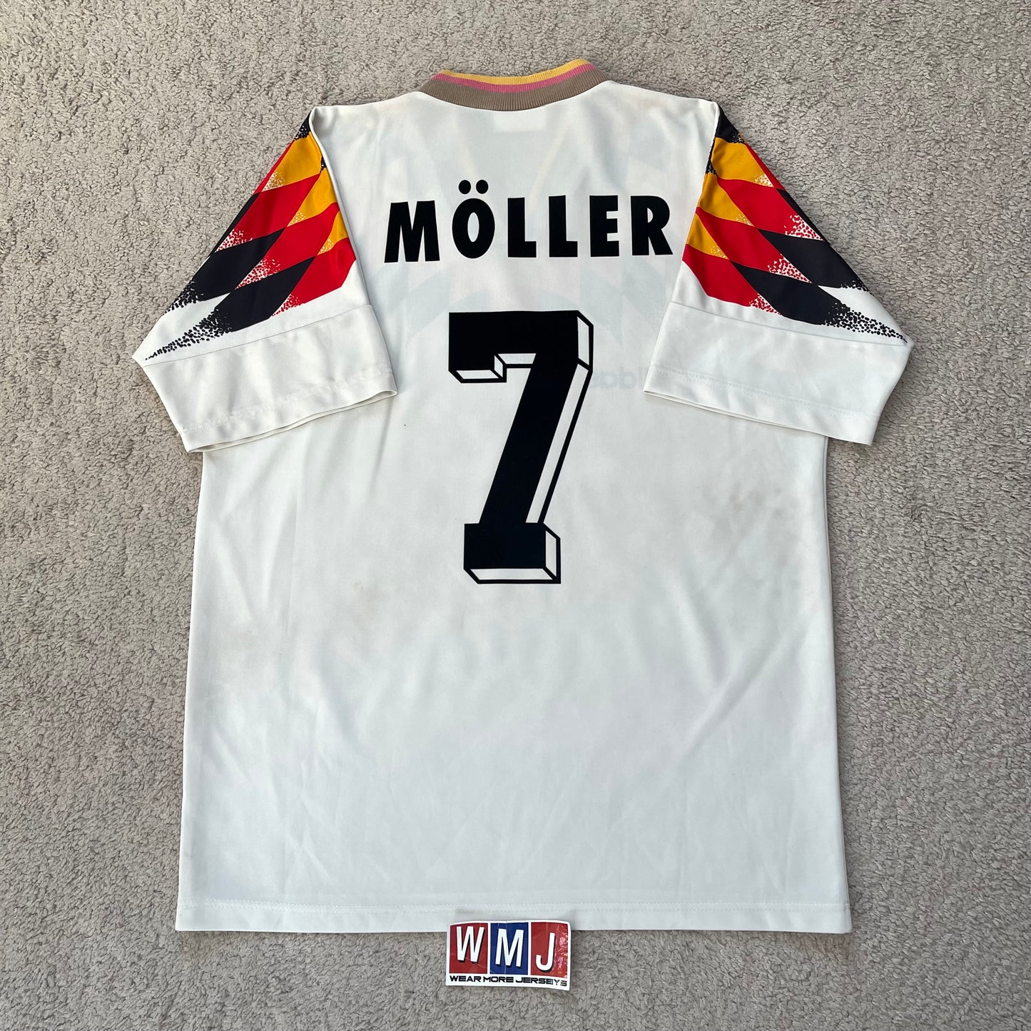 Germany 1994 World Cup home x Andreas Möller #7 (L)
