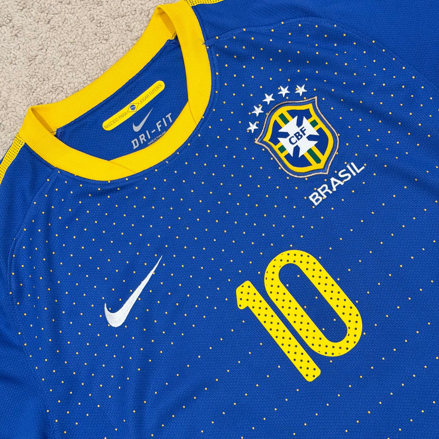 Brazil 2010 World Cup away x Ricardo Kaká #10 (L)
