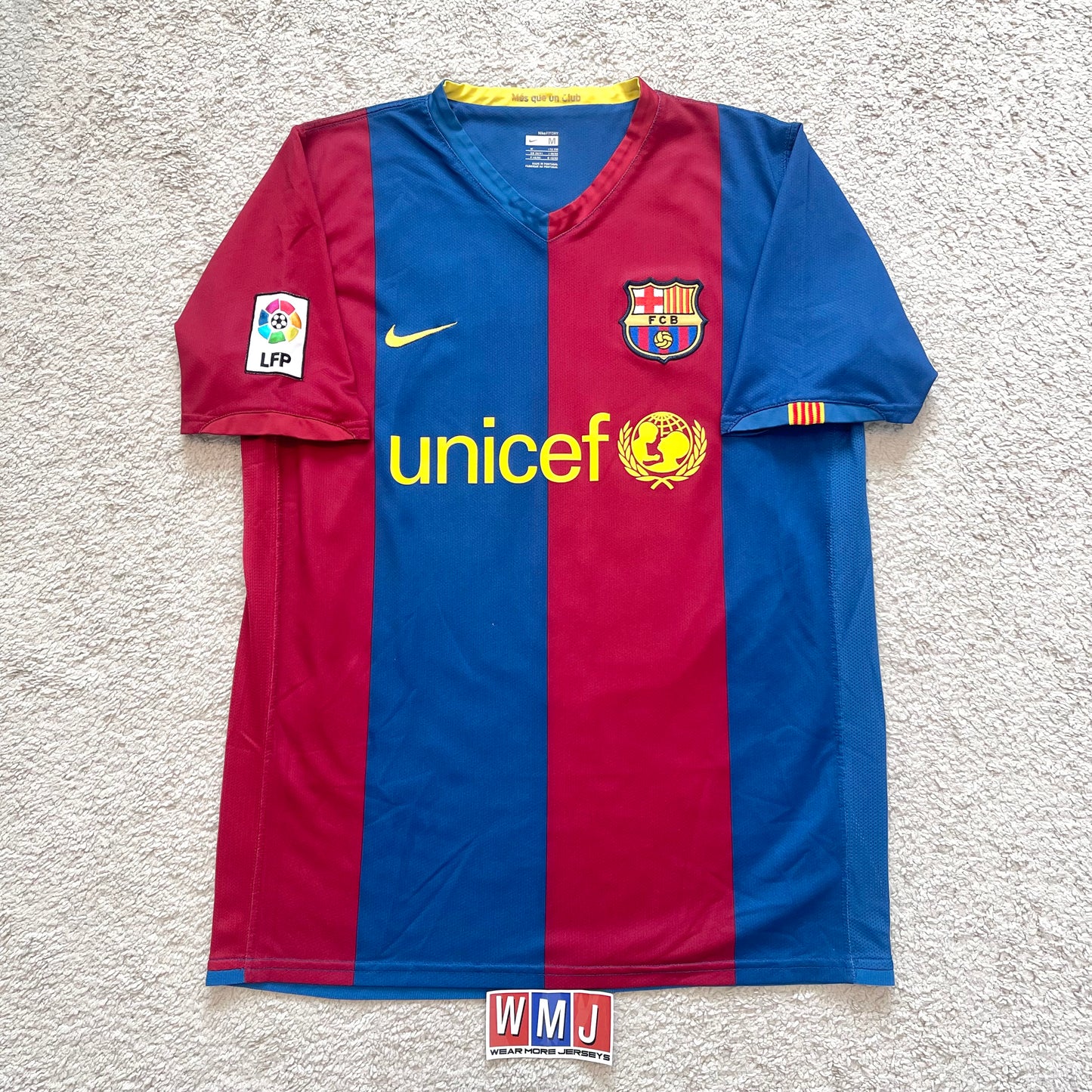 Barcelona 2006/07 home x Messi #19 (M)