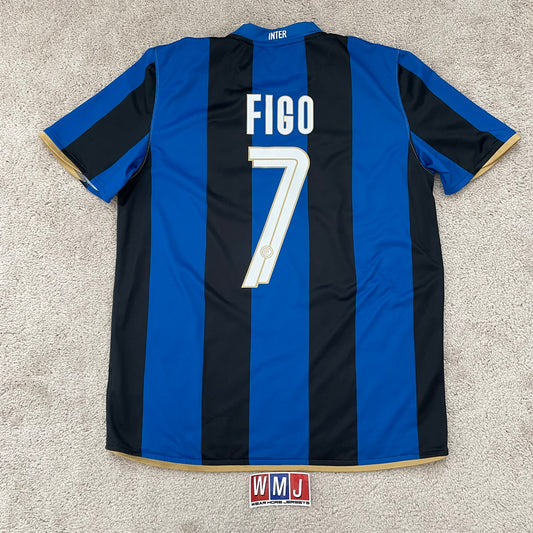 Inter 2008/09 home x Luis Figo #7 (L)