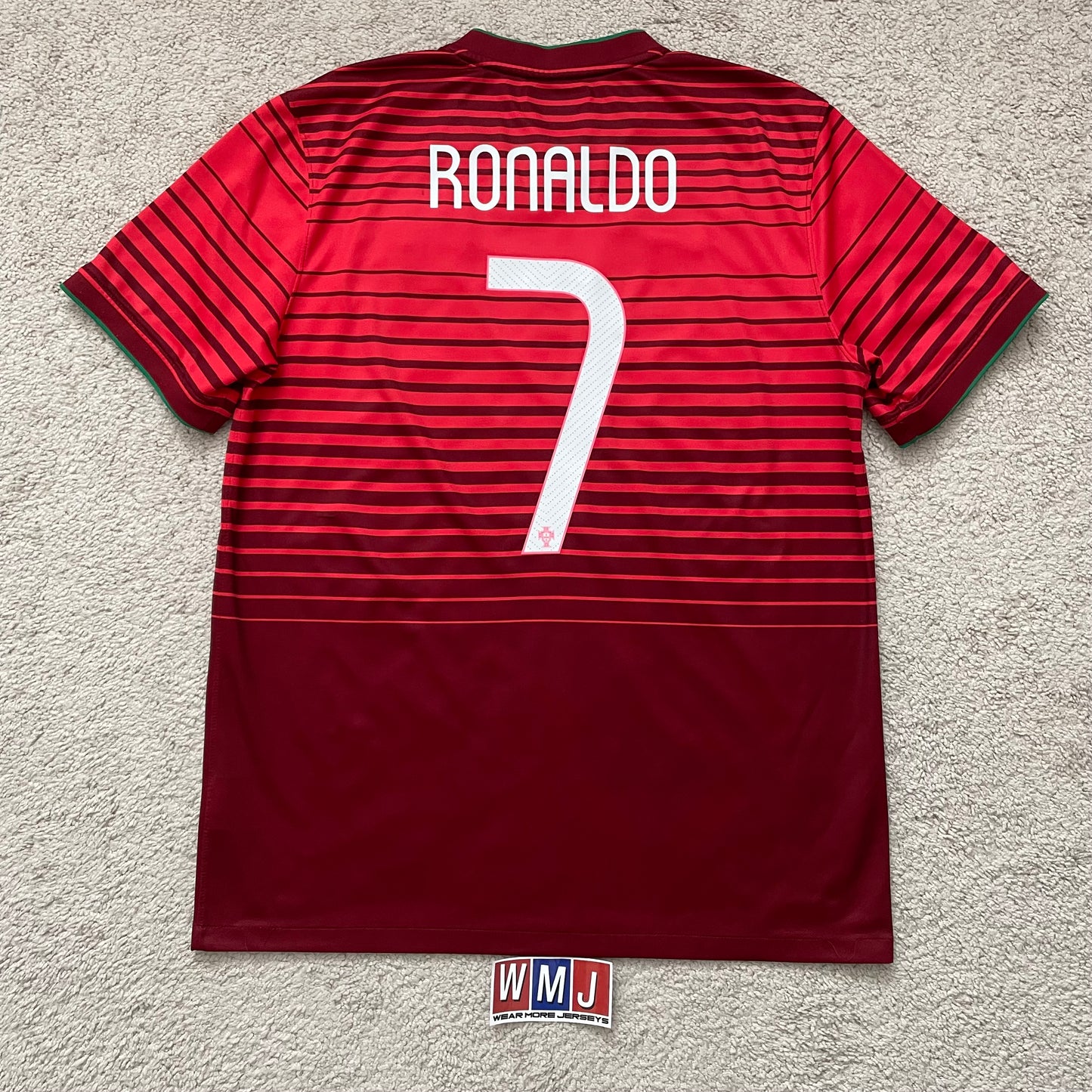 Portugal 2014 World Cup home x Cristiano Ronaldo #7 (L)