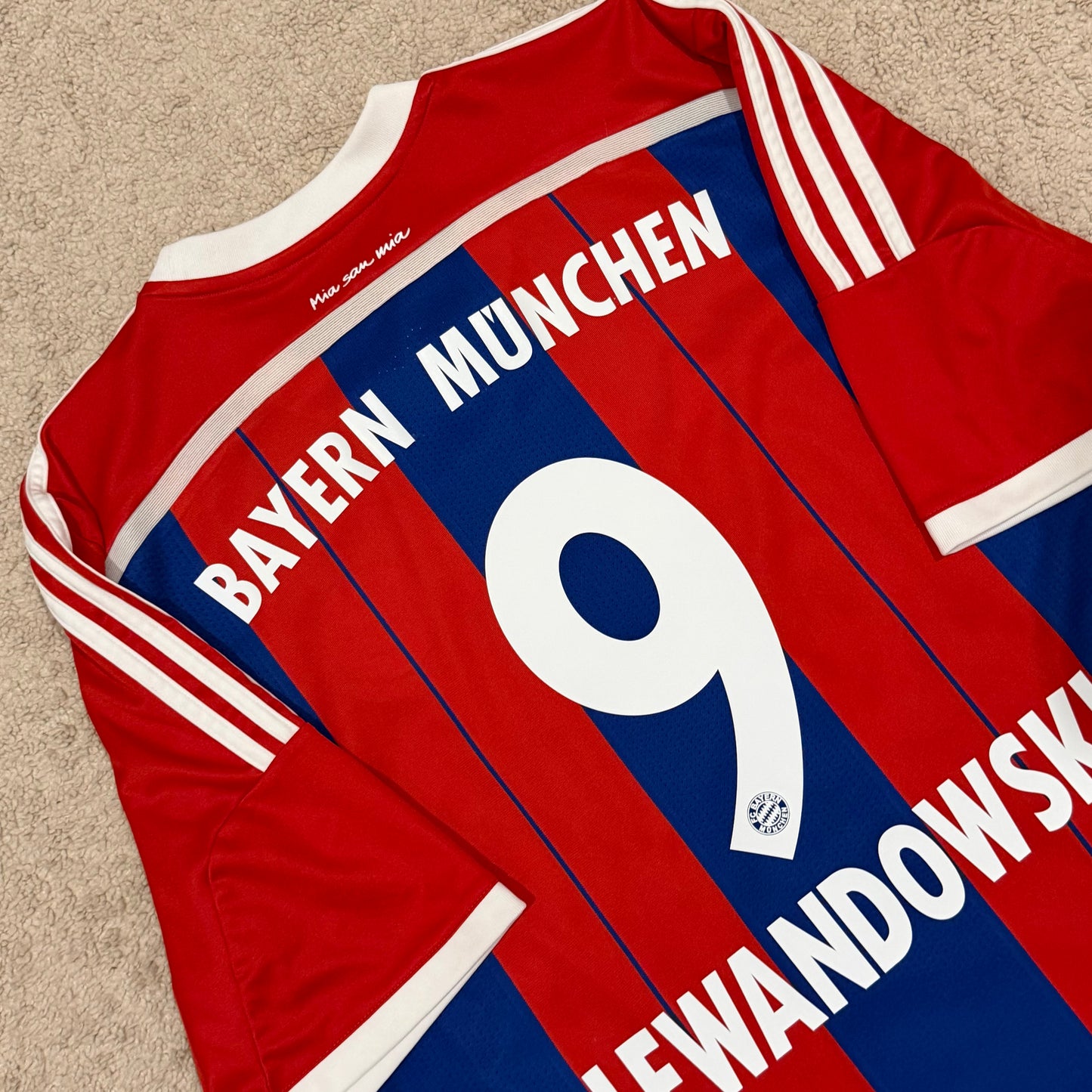 Bayern Munich 2014/15 home x Robert Lewandowski #9 (XL)