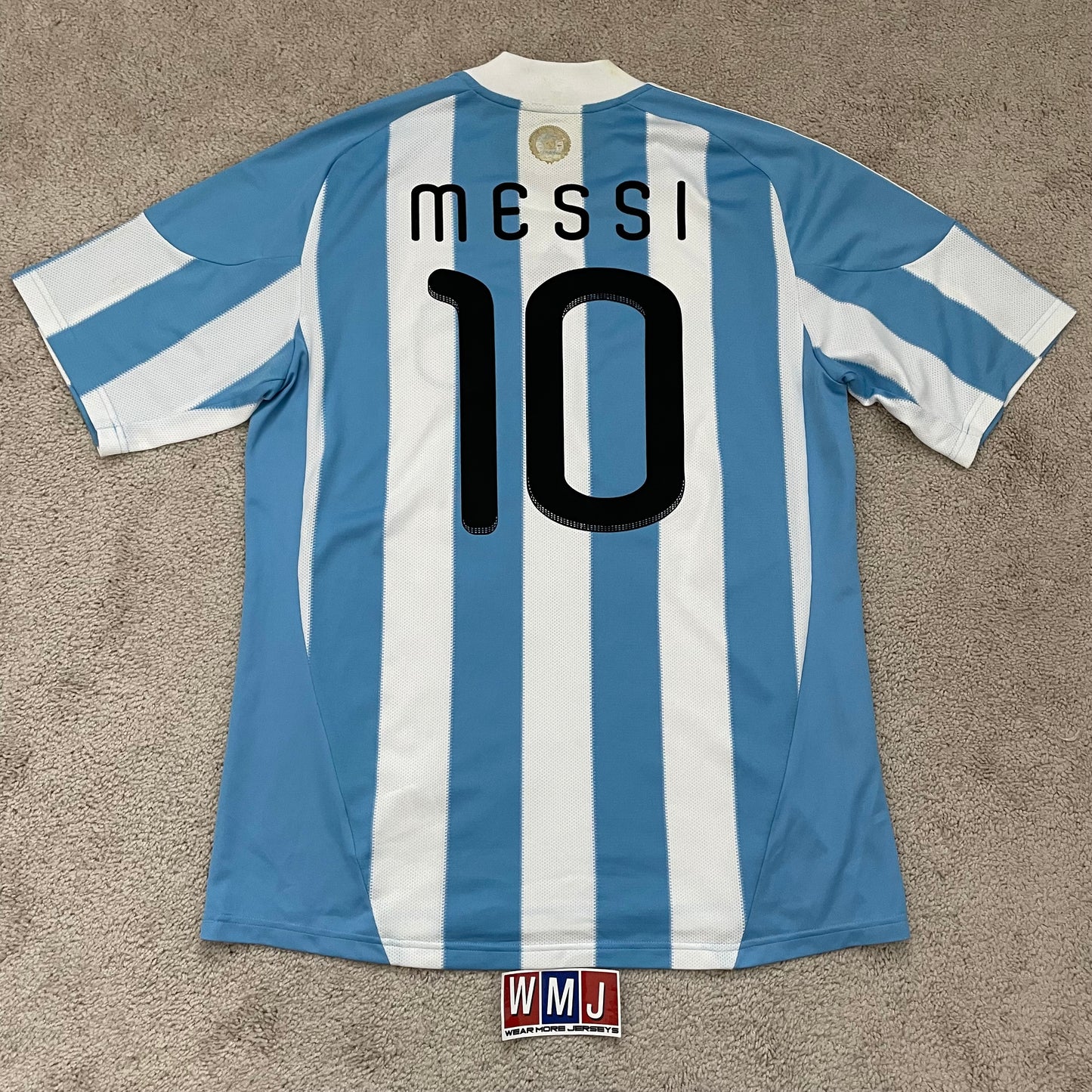 Argentina 2010 World Cup home x Messi #10 (L)