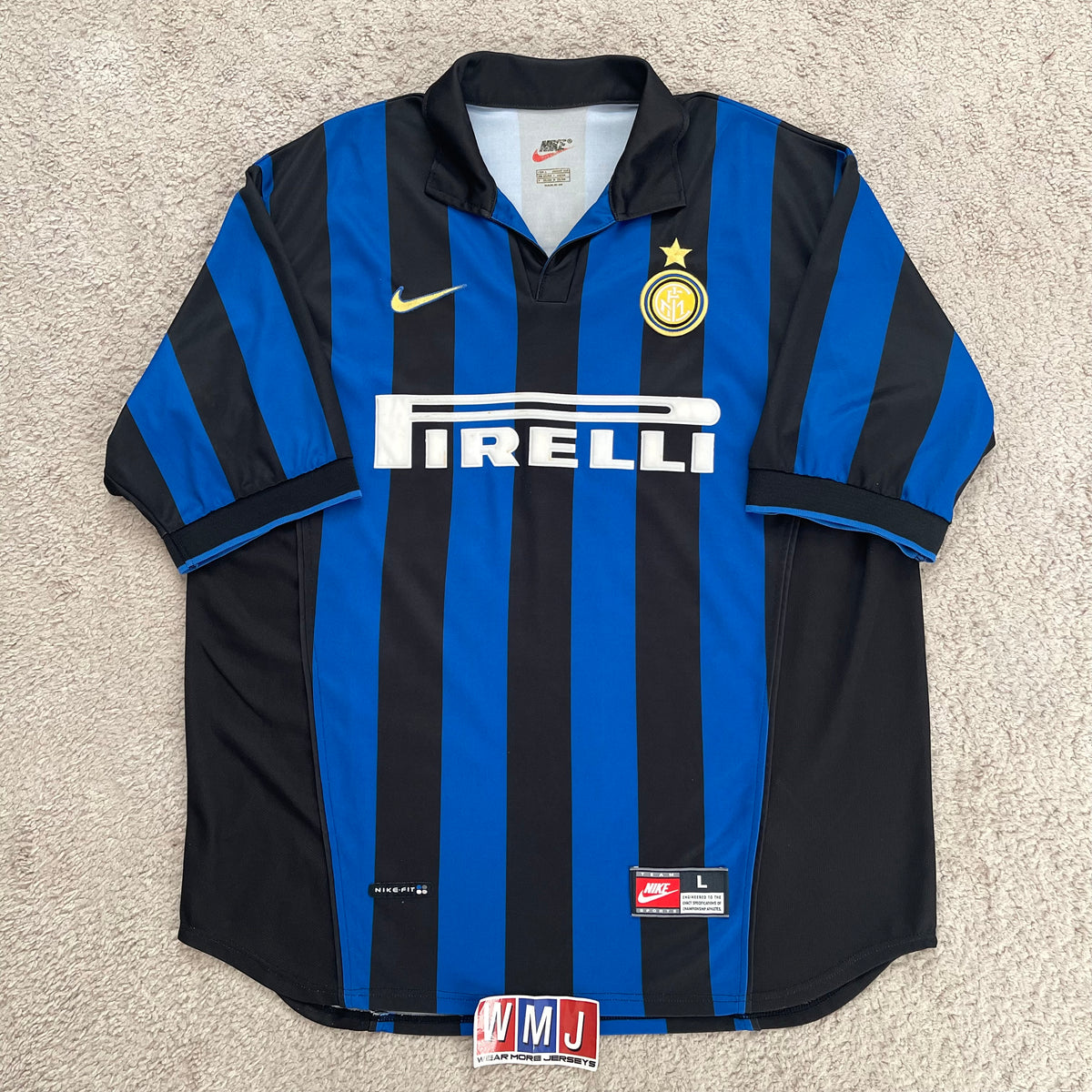 Inter 1998/99 home x Ronaldo Nazario #9 (L)
