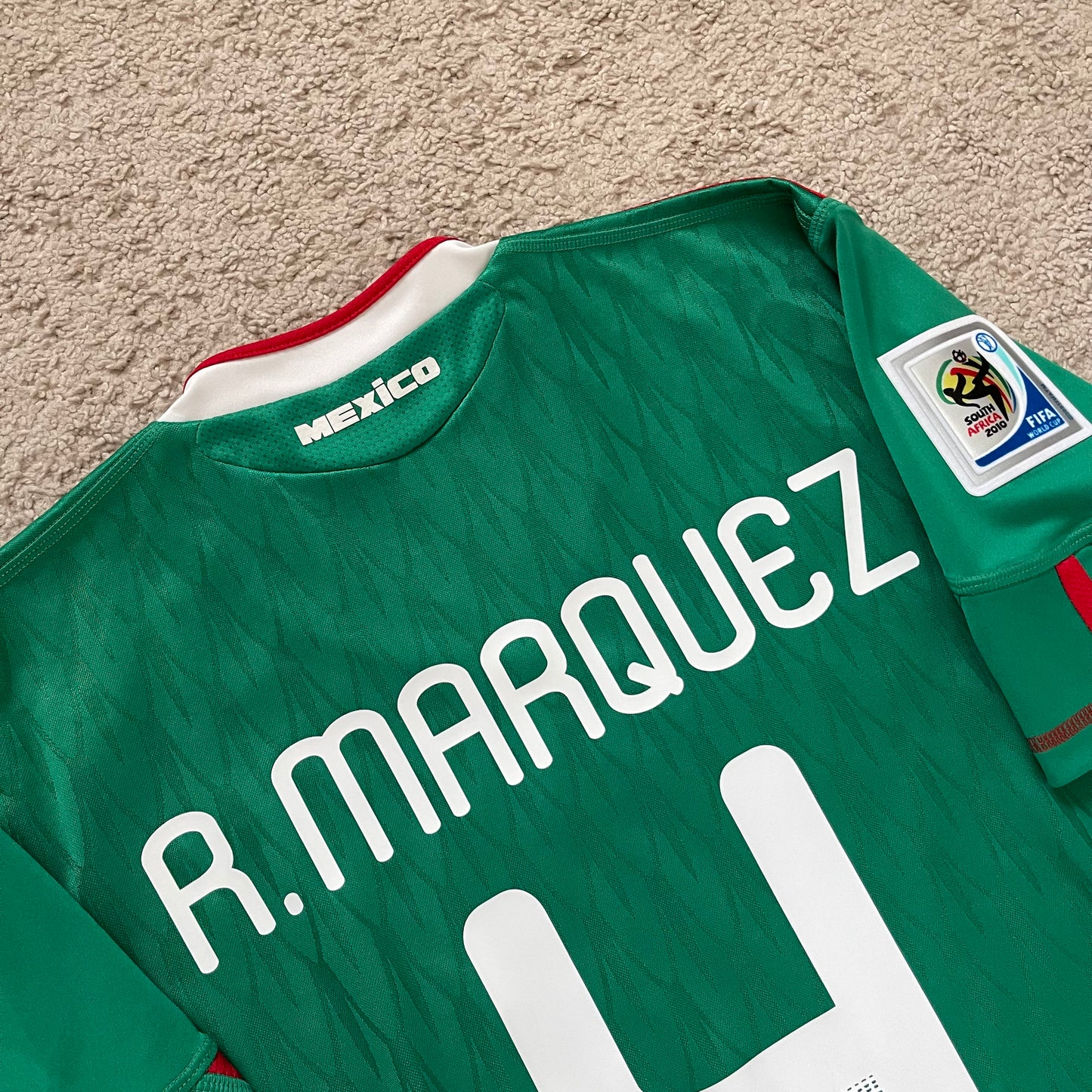 Mexico 2010 World Cup home x Rafa Marquez #4 (S)