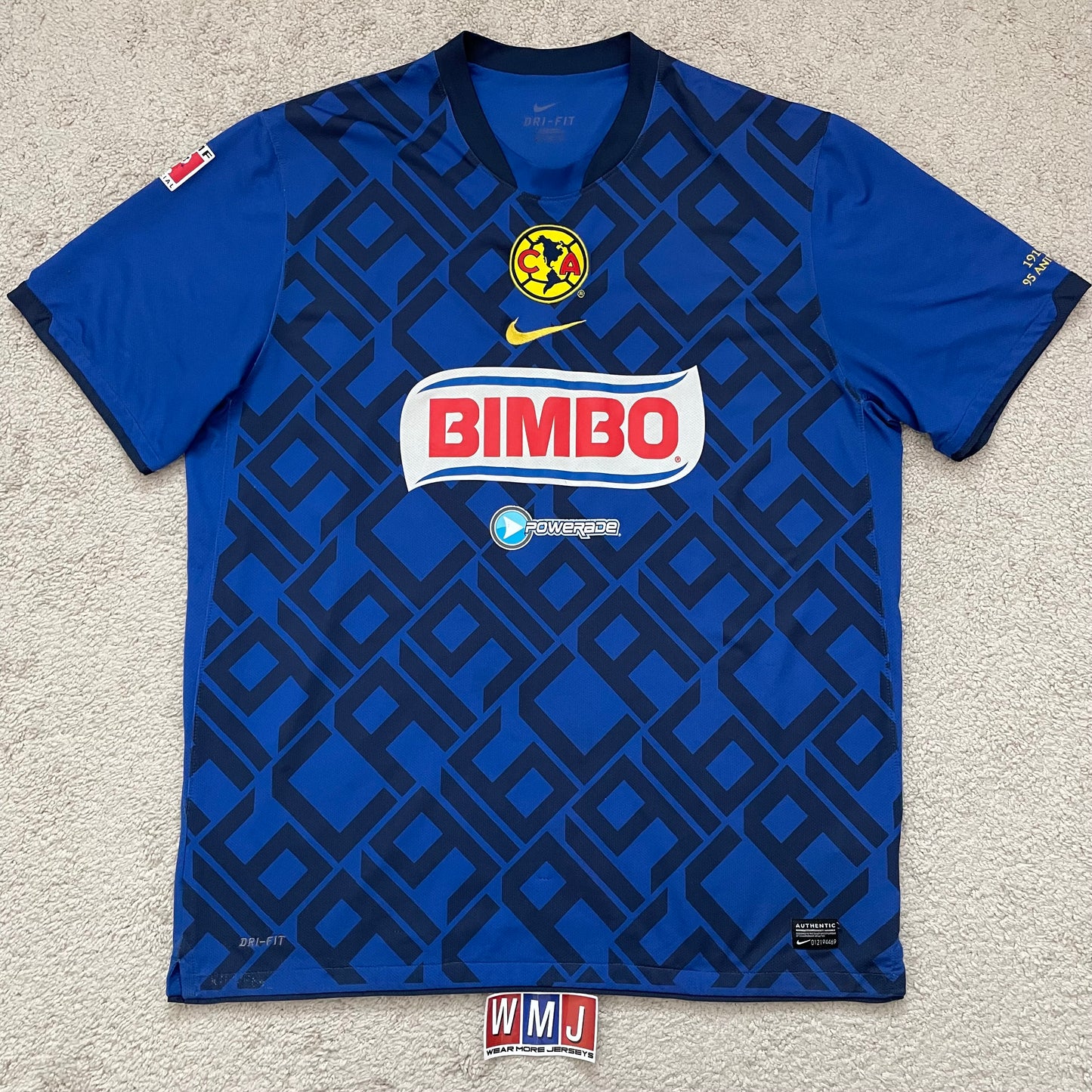 Club America 2010/11 third 95th Anniversary x Guillermo Ochoa #1 (XXL)