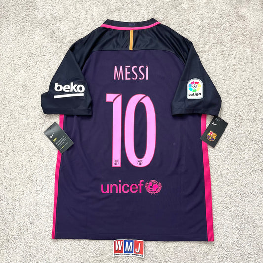 Barcelona 2016/17 away x Messi #10 (M) *BRAND NEW WITH TAGS