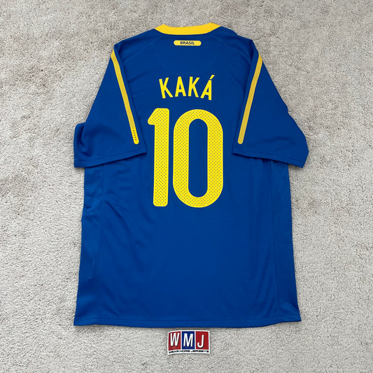 Brazil 2010 World Cup away x Ricardo Kaká #10 (M)