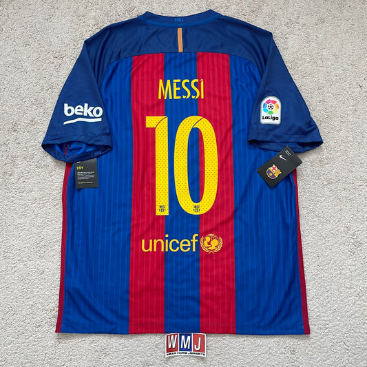 Barcelona 2016/17 home x Messi #10 (XL) *BRAND NEW WITH TAGS