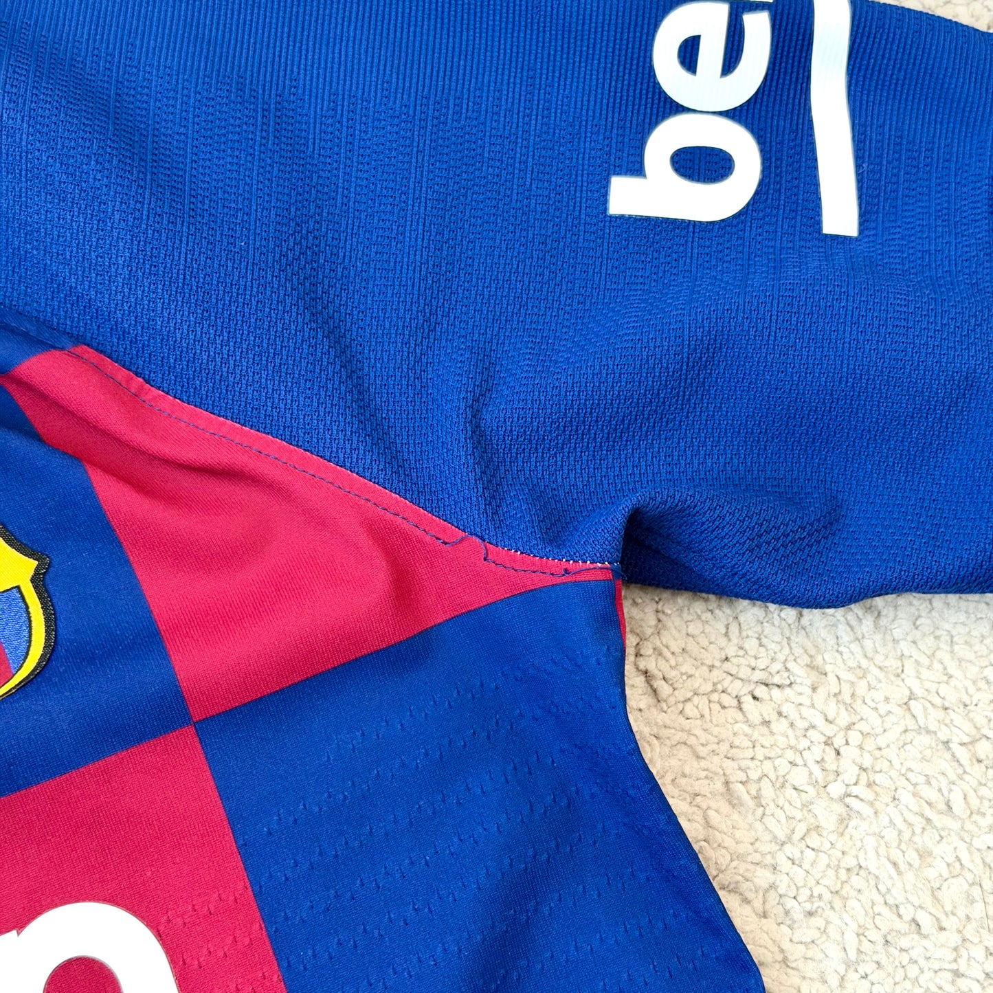 Barcelona 2019/20 home PLAYER VERSION x Messi #10 (M)