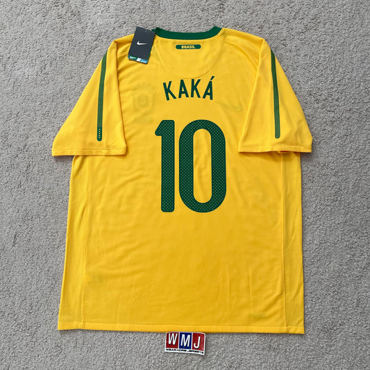 Brazil 2010 World Cup home x Ricardo Kaká #10 (XL) *BRAND NEW WITH TAGS