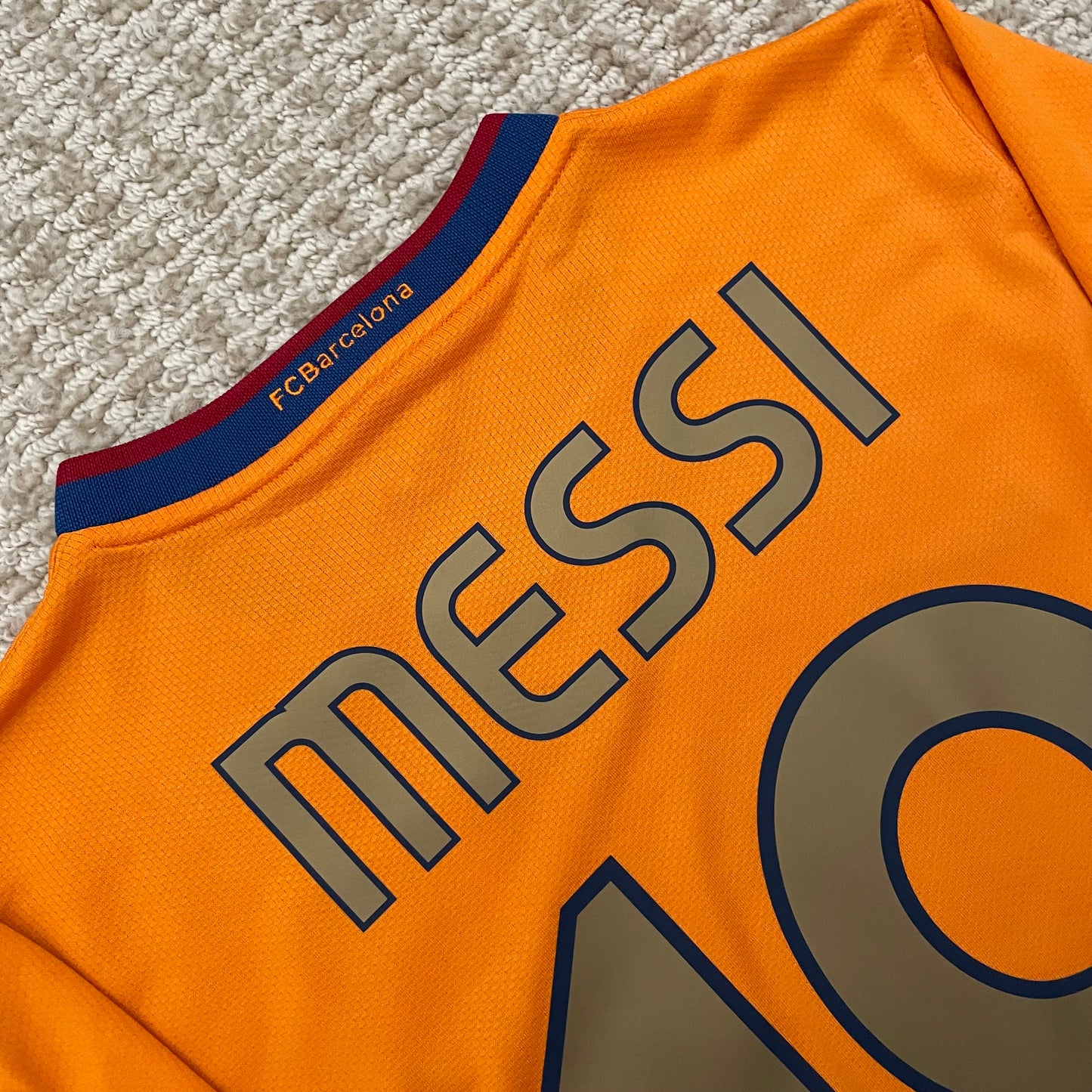 Barcelona 2006/07 away x Messi #19 (S)