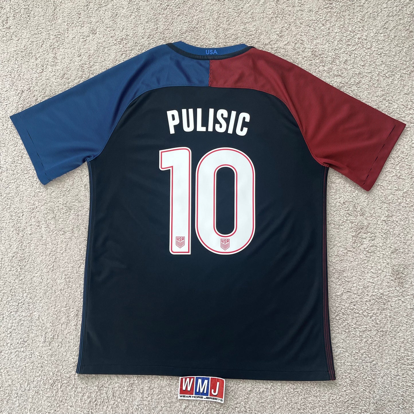 USA 2016/17 away x Christian Pulisic #10 (L)