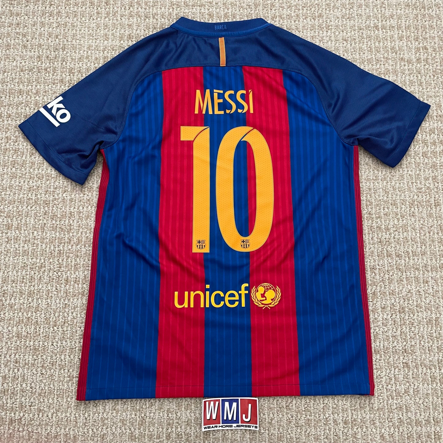 Barcelona 2016/17 home x Messi #10 (M)