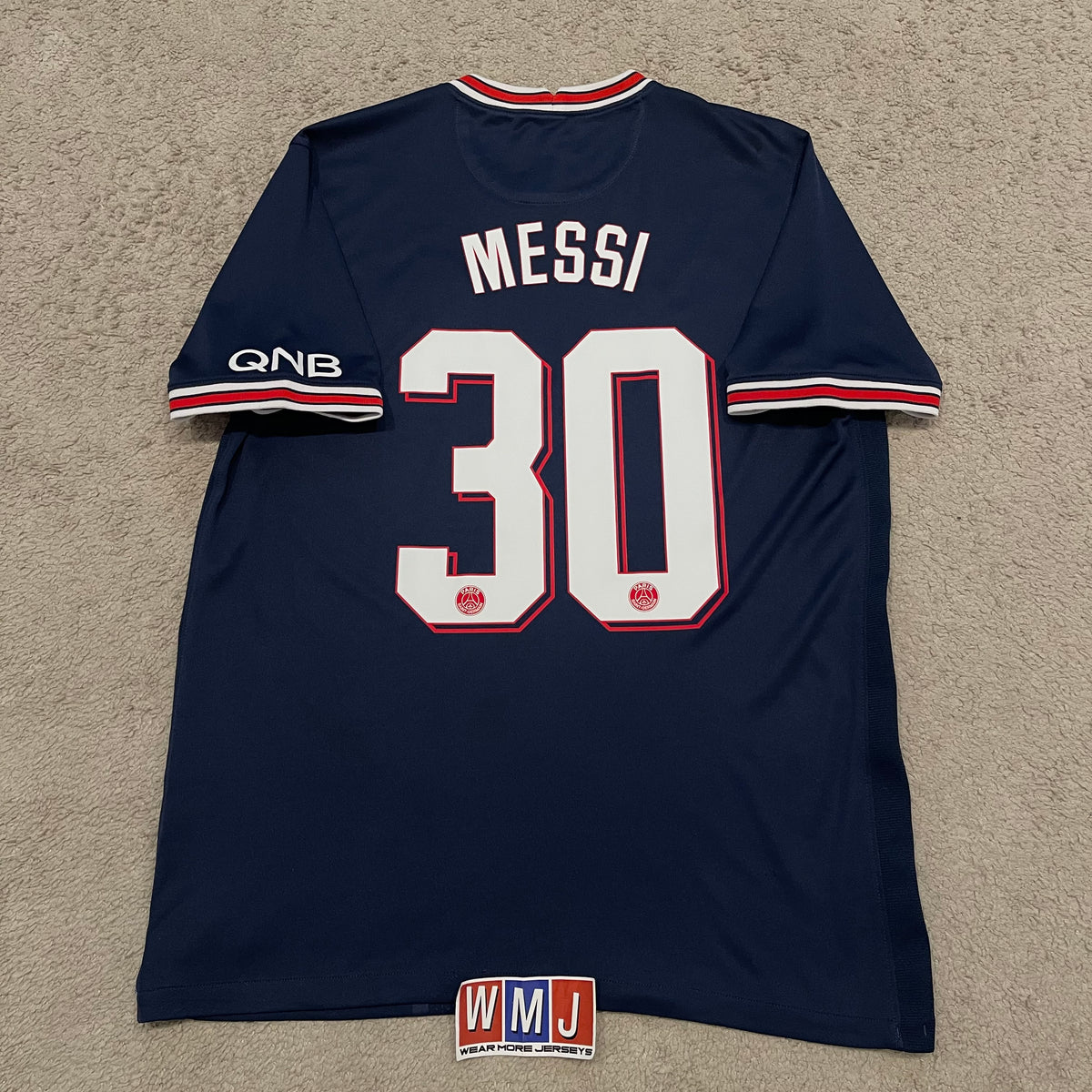PSG 2021/22 home x Jordan x Messi #30 (L)