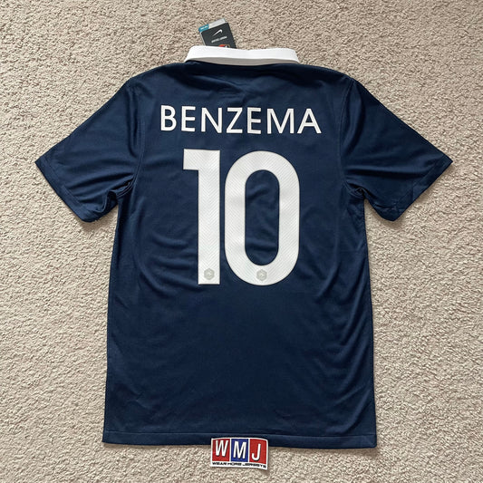 France 2014 World Cup home x Karim Benzema #10 (S) *BRAND NEW WITH TAGS