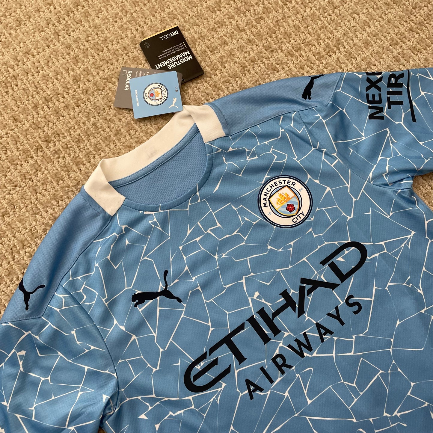 Manchester City 2020/21 home x Sergio 'Kun' Agüero #10 (S) *BRAND NEW WITH TAGS