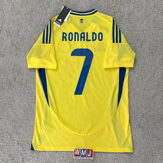 Al Nassr 2024/25 home x Cristiano Ronaldo #7 (M) *BRAND NEW WITH TAGS