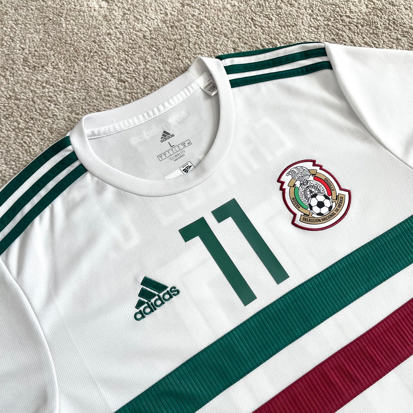 Mexico 2018 World Cup away x Carlos Vela #11 (L)