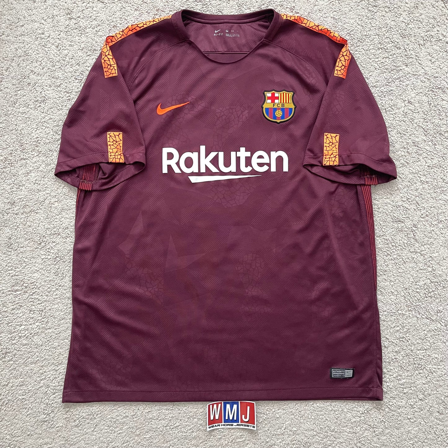 Barcelona 2017/18 third x Messi #10 (XL)