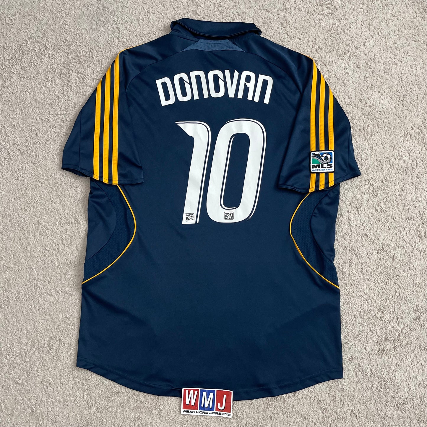 LA Galaxy 2007/08 away PLAYER VERSION x Landon Donovan #10 (L)